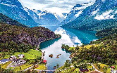 UÇAKLI BAŞTAN BAŞA HER GECE KONAKLAMALI BÜYÜK KUZEY AVRUPA TURU